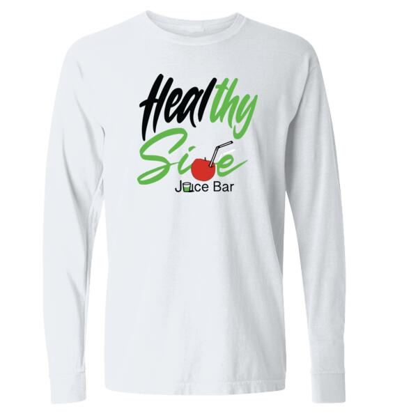 Healthy Side - Adult Heavy Cotton™ Long-Sleeve T-Shirt Thumbnail