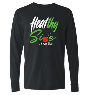 Healthy Side White - Adult Heavy Cotton™ Long-Sleeve T-Shirt Thumbnail