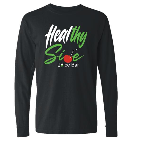 Healthy Side White - Adult Heavy Cotton™ Long-Sleeve T-Shirt Thumbnail